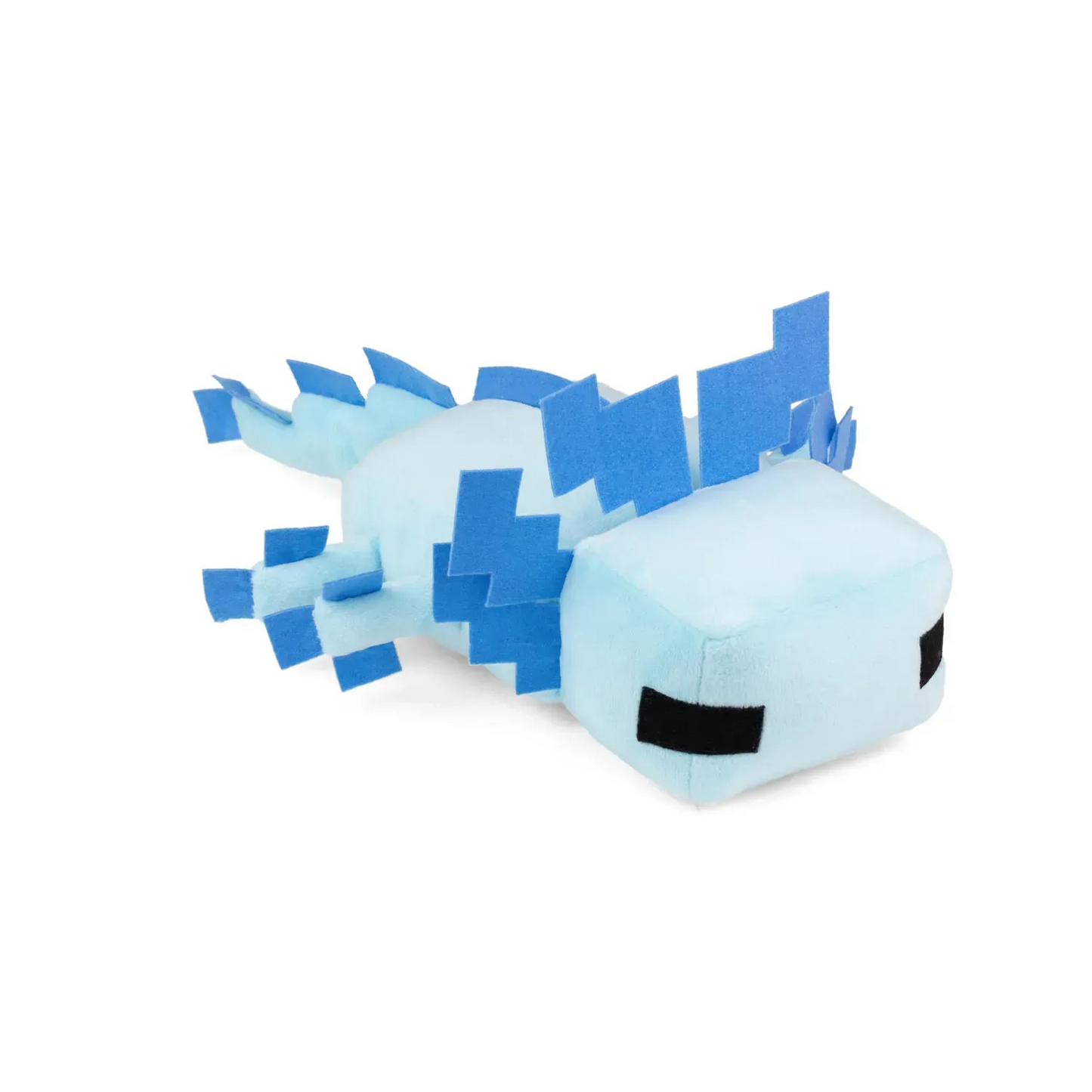 MINECRAFT Blue Pink Pixel Axolotl Salamander Inspired Plush Toy Decoration Soft Stuffed Doll for Gamers Craft Plush Soft Stuffed Toy Decor Made in Ukraine