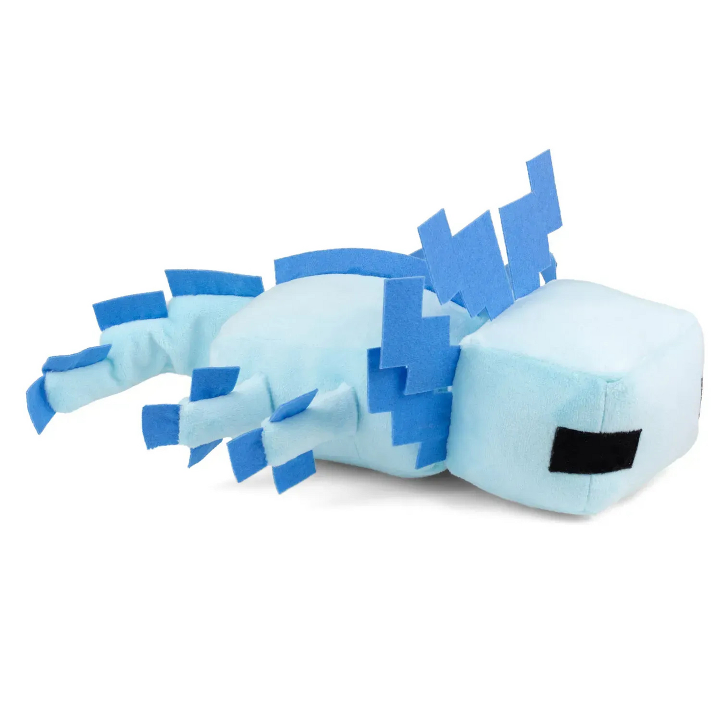 MINECRAFT Blue Pink Pixel Axolotl Salamander Inspired Plush Toy Decoration Soft Stuffed Doll for Gamers Craft Plush Soft Stuffed Toy Decor Made in Ukraine