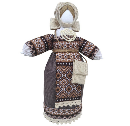 7.5" BraveUA Exclusive Vintage Collectible Ukrainian Motanka Doll Slavic Design Handmade Made in Ukraine