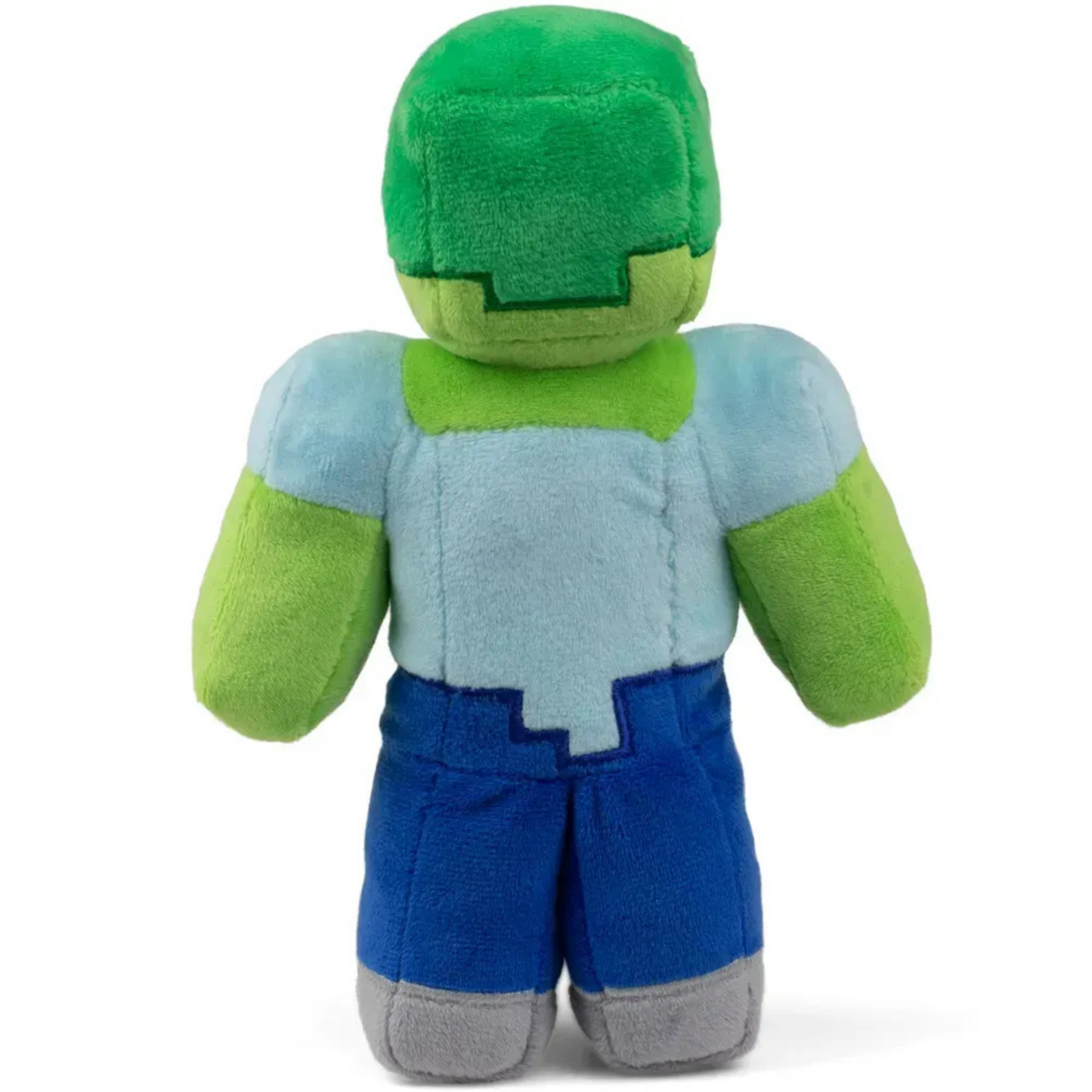 MINECRAFT Zombie  Green Pixel Undead Zombie Inspired Plush Toy Decoration Soft Stuffed Monster Doll for Gamers Craft Plush Soft Stuffed Toy Decor Made in Ukraine