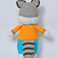 Raccoon Plush Stuffed Animals, Handmade Crocheted Animal Raccoon Crochet Kit, Ukrainian Soldier Knitted Raccoon, Craft Plush Soft Decoration, Figurine Home Decor, Made in Ukraine