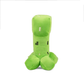MINECRAFT Green Pixel Creeper Inspired Plush Toy Decoration Soft Stuffed Monster Doll for Gamers Craft Plush Soft Stuffed Toy Decor Made in Ukraine