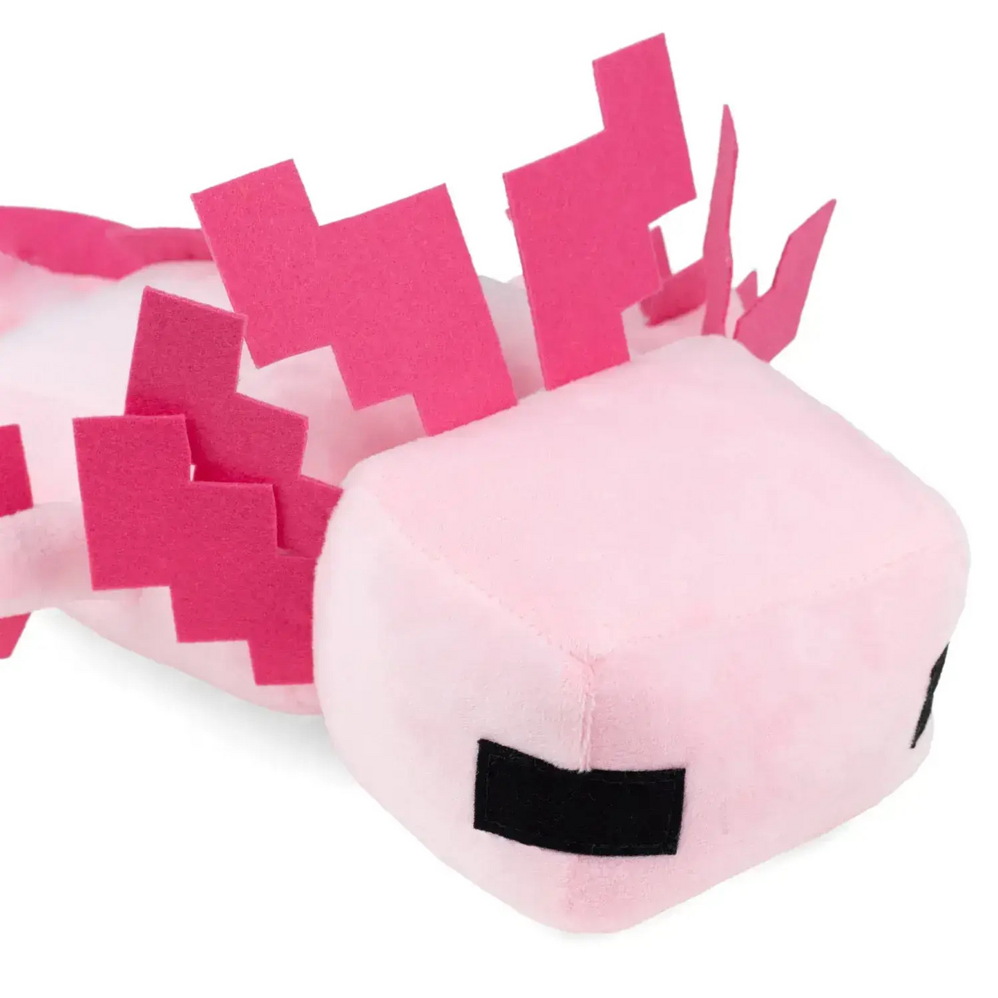 MINECRAFT Blue Pink Pixel Axolotl Salamander Inspired Plush Toy Decoration Soft Stuffed Doll for Gamers Craft Plush Soft Stuffed Toy Decor Made in Ukraine