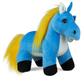 12'' Ukrainian Handmade Soft Horse Toy 30cm – Year of The Horse 2026 Plush Symbol in Blue & Yellow – Stuffed Animal Gift & Home Deco from Ukraine