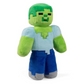 MINECRAFT Zombie  Green Pixel Undead Zombie Inspired Plush Toy Decoration Soft Stuffed Monster Doll for Gamers Craft Plush Soft Stuffed Toy Decor Made in Ukraine