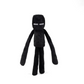 MINECRAFT Pixelated Shadow Enderman Plush Inspired Plush Toy Decoration Soft Stuffed Monster Doll for Gamers Craft Plush Soft Stuffed Toy Decor Made in Ukraine