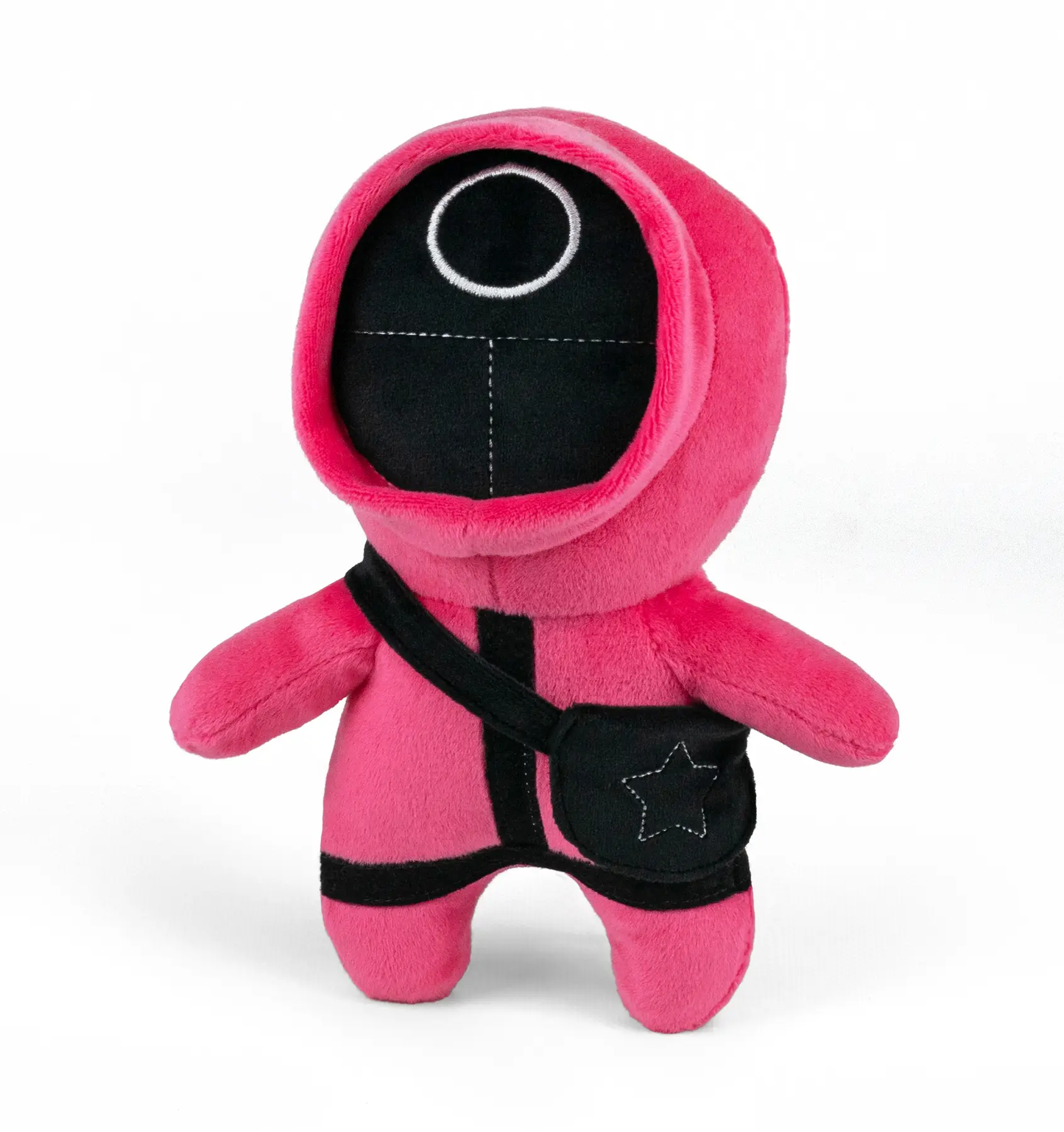 Squid Game Masked Worker Squid Pink Masked Solider Craft Plush Soft Stuffed Toy Decor Made in Ukraine