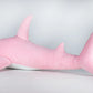 Premium Giant Shark Plush Toy & Decor & Pillow in One – Handmade in Ukraine – Luxury Soft Stuffed Animal in L & XXL – Grey, Pink & Tiger Shark