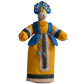 7.5" Exclusive Collectible Ukraine Motanka Doll Slavic Design Yellow Handmade Made in Ukraine