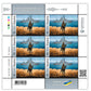 First Edition! Original Ukraine Mailing Postage Stamp Russian Warship Go F**k Yourself – 6 pcs Set The First Rare Stamp from The Legendary Collection of Post Marks Limited Edition, Blue, Yellow