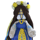 BraveUA 12'' Exclusive Collectible Ukrainian Motanka Doll on Wooden Base Slavic Design Handmade Made in Ukraine