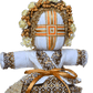 14'' Authentic Ukrainian Motanka Doll on Wooden Base || Collectible Doll || Slavic Design Traditional Ukrainian Doll || Handmade Traditional Folk Art || Made in Ukraine
