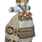 14'' Authentic Ukrainian Motanka Doll on Wooden Base || Collectible Doll || Slavic Design Traditional Ukrainian Doll || Handmade Traditional Folk Art || Made in Ukraine