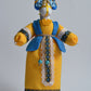 7.5" Exclusive Collectible Ukraine Motanka Doll Slavic Design Yellow Handmade Made in Ukraine