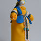 7.5" Exclusive Collectible Ukraine Motanka Doll Slavic Design Yellow Handmade Made in Ukraine