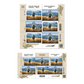 Original Ukraine Mailing Postage Stamp Russian Warship Go F**k Yourself Done 6 pcs Set