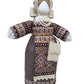 7.5" BraveUA Exclusive Vintage Collectible Ukrainian Motanka Doll Slavic Design Handmade Made in Ukraine