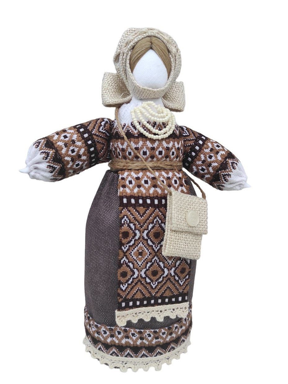 7.5" BraveUA Exclusive Vintage Collectible Ukrainian Motanka Doll Slavic Design Handmade Made in Ukraine