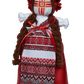 14'' Authentic Ukrainian Motanka Doll on Wooden Base || Collectible Doll || Slavic Design Traditional Ukrainian Doll || Handmade Traditional Folk Art || Made in Ukraine
