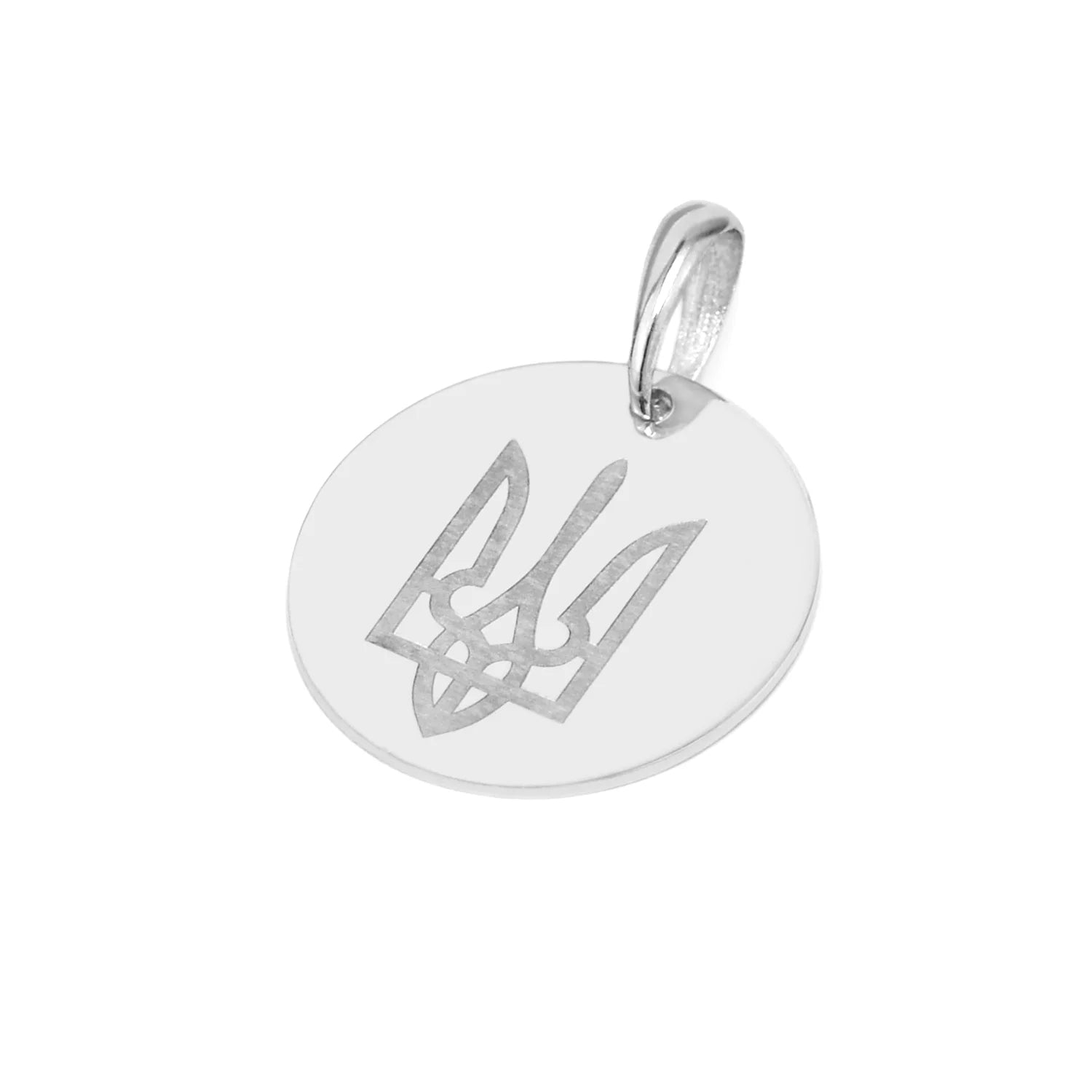 High quality stainless steel Ukrainian National Emblem Pendant