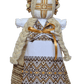 14'' Authentic Ukrainian Motanka Doll on Wooden Base || Collectible Doll || Slavic Design Traditional Ukrainian Doll || Handmade Traditional Folk Art || Made in Ukraine