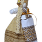 14'' Authentic Ukrainian Motanka Doll on Wooden Base || Collectible Doll || Slavic Design Traditional Ukrainian Doll || Handmade Traditional Folk Art || Made in Ukraine