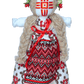 14'' Authentic Ukrainian Motanka Doll on Wooden Base || Collectible Doll || Slavic Design Traditional Ukrainian Doll || Handmade Traditional Folk Art || Made in Ukraine