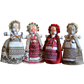 14'' Authentic Ukrainian Motanka Doll on Wooden Base || Collectible Doll || Slavic Design Traditional Ukrainian Doll || Handmade Traditional Folk Art || Made in Ukraine